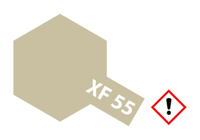 Tamiya Tamiya XF-55 Flat Deck Tan makett festék (300081355)