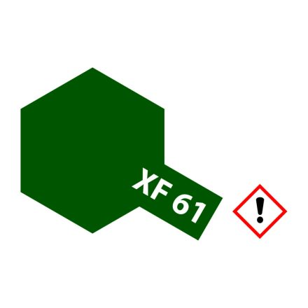 Tamiya XF-61 Flat Dark Green 23ml makett festék (300081361)