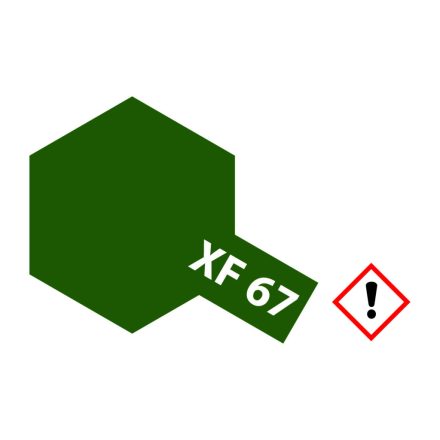 Tamiya XF-67 Flat NATO Green 23ml makett festék (300081367)