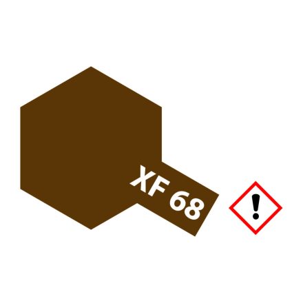 Tamiya XF-68 Flat NATO Brown 23ml makett festék (300081368)
