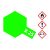 Tamiya X-25 Clear Green Gloss 10ml makett festék (300081525)