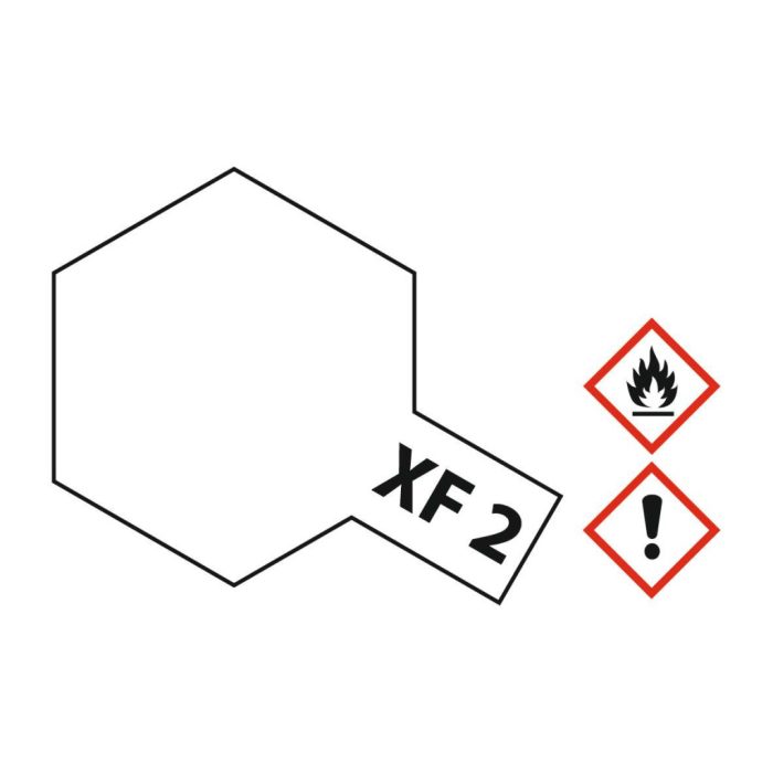 Tamiya Tamiya XF-2 Flat White 10ml makett festék (300081702)