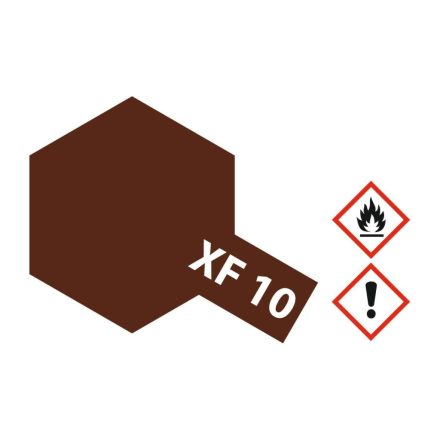 Tamiya XF-10 Flat Brown 10ml makett festék (300081710)