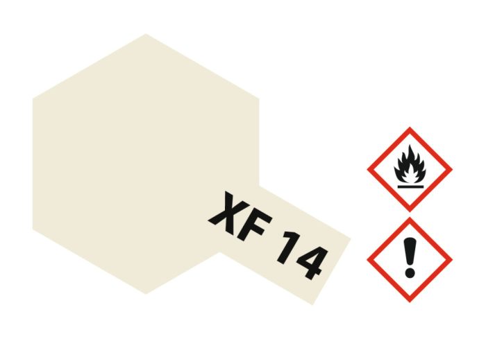 Tamiya Tamiya XF-14 Flat Japanese Army Grey 10ml makett festék (300081714)