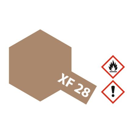 Tamiya XF-28 Dark Copper Flat 10ml makett festék (300081728)
