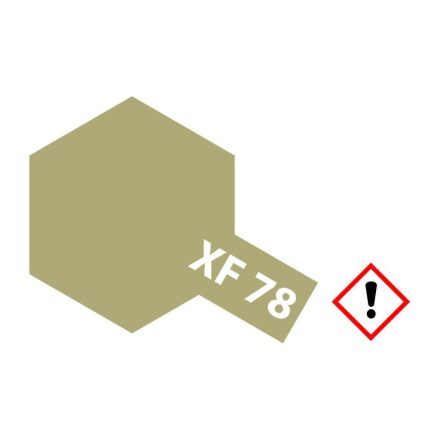 Tamiya XF-78 Flat Wooden Deck Tan 10ml makett festék (300081778)