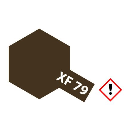 Tamiya XF-79 Flat Lino Deck Brown 10ml makett festék (300081779)