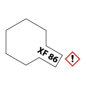   Tamiya Tamiya XF-86 Flat Clear 10ml Acrylic makett festék (300081786)