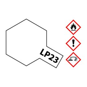   Tamiya Tamiya LP-23 Flat Clear 10ml makett festék (300082123)