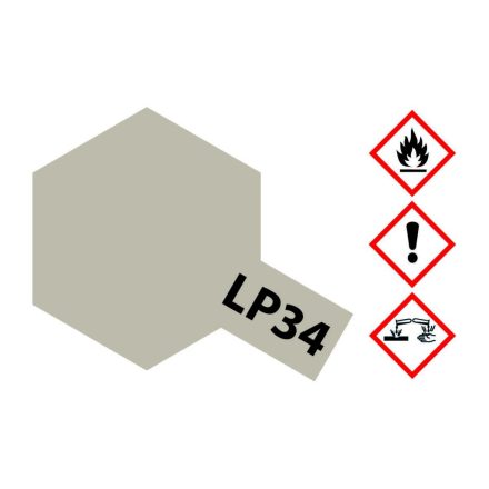 Tamiya LP-34 Light Gray Flat 10ml makett festék (300082134)