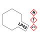 Tamiya Tamiya LP-43 Pearl White gloss 10ml makett festék (300082143)