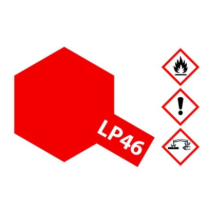Tamiya LP-46 Pure Metallic Red gloss 10ml makett festék (300082146)
