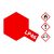 Tamiya LP-46 Pure Metallic Red gloss 10ml makett festék (300082146)