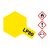 Tamiya LP-80 Flat Yellow 10ml makett festék (300082180)