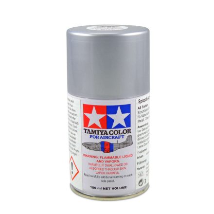 Tamiya AS-12 Flat Bare Metal Silver 100ml (300086512 T)