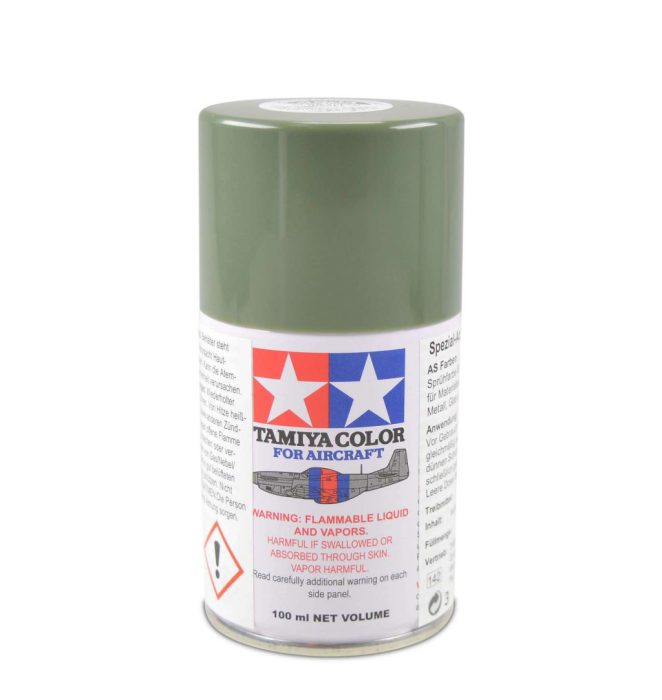 Tamiya Tamiya AS-14 Flat Olive Green (USAF) 100ml (300086514 T)