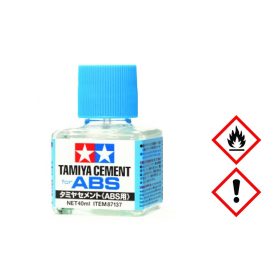Tamiya Tamiya TAMIYA ABS-Cement 40ml  Bottle (300087137 T)