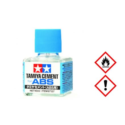 Tamiya TAMIYA ABS-Cement 40ml  Bottle (300087137 T)