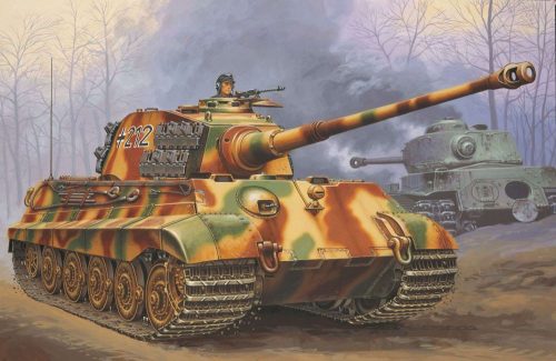 Revell Tiger II Ausf. B tank harcjármű makett 3129