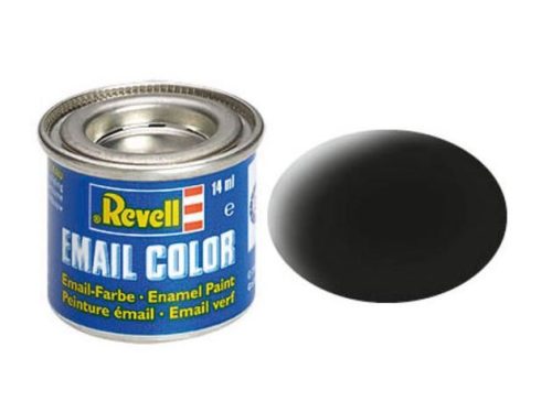 Revell BLACK MATT olajbázisú (enamel) makett festék 32108