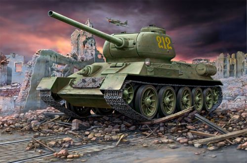 Revell T-34-85 tank makett 3302