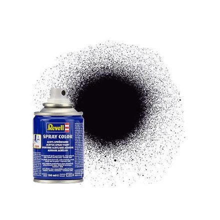 Revell Matt fekete akrilfesték (spray) 100ml (34108)