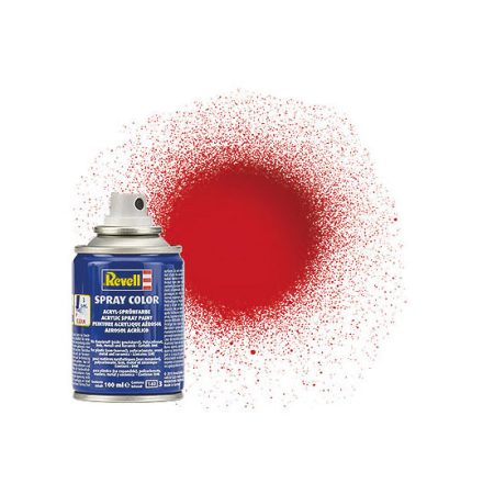 Revell Fényes tűzpiros akrilfesték (spray) 100ml (34131)