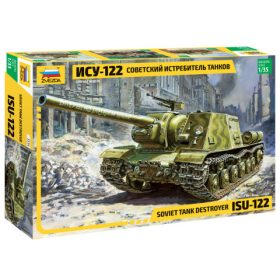   Zvezda Zvezda Military ISU-122 /RR/ 1:35 makett harcjármű (3534)