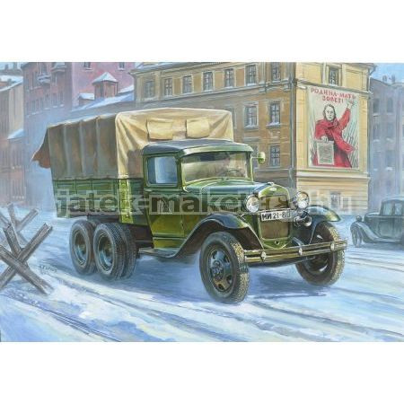 Zvezda Zvezda GAZ-AAA Soviet Truck 1:35 makett harcjármű (3547)