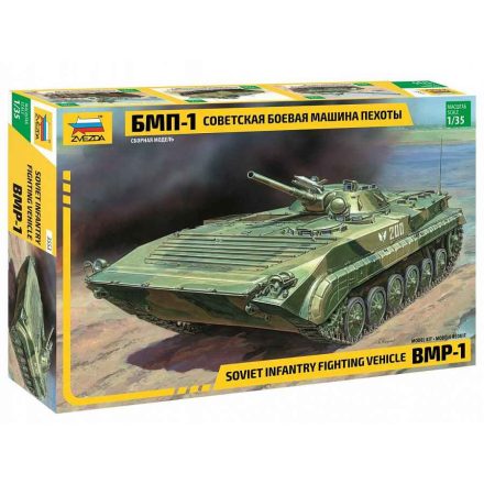 Zvezda BMP-1 Russian Fighting Wehicle makett harcjármű (3553)