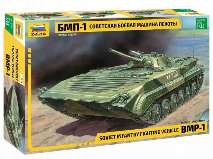 Zvezda Zvezda BMP-1 Russian Fighting Wehicle makett harcjármű (3553)