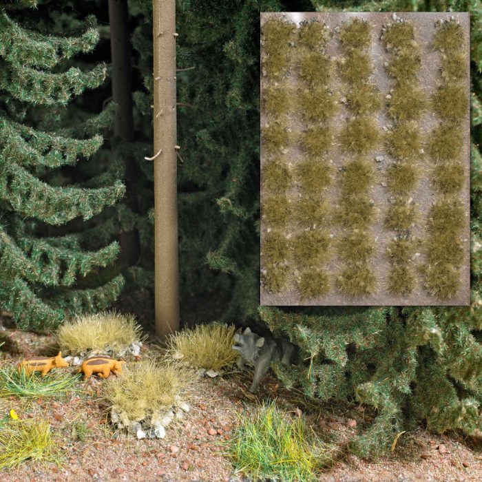 Busch Busch Fűcsomók kövekkel, 40 db - őszi (3554)