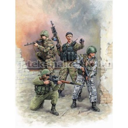 Zvezda Russian Special Forces makett figura 1:35 (3561)
