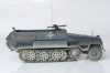 Zvezda Armored carrier Sd.Kfz. 251/1 Hanomag katonai jármű makett 3572