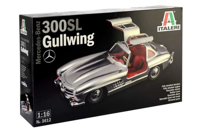 Italeri Italeri Mercedes-Benz 300 SL Gullwing  1:24 makett autó (3612S)