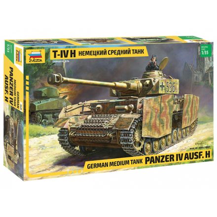 Zvezda Panzer IV Ausf. H. 1:35 makett harcjármű (3620)