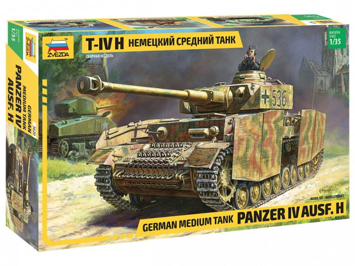 Zvezda Zvezda Panzer IV Ausf. H. 1:35 makett harcjármű (3620)