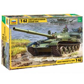   Zvezda Zvezda T-62 Soviet Main Battle Tank 1:35 makett harcjármű (3622)