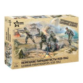   Zvezda Zvezda German Paratroops WWII 1:35 (3628) makett figura
