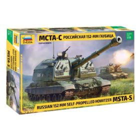   Zvezda Zvezda MSTA Self Propelled Howitzer 1:35 makett harcjármű (3630)