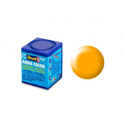 Revell Aqua Color - Lufthansa-sárga /selyemmatt/ makett festék (36310)