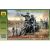 Zvezda German WWI Single Motorcycle 1:35 makett harcjármű (3632)