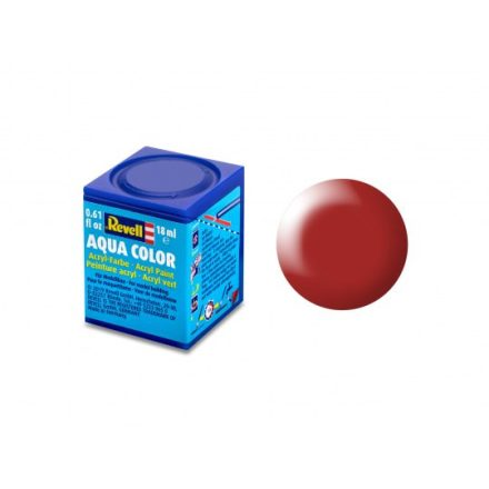 Revell Aqua Color - Tűzpiros /selyemmatt/ makett festék (36330)