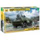 Zvezda BRDM-2 Russian Armored Car  1:35 makett harcjármű (3638)