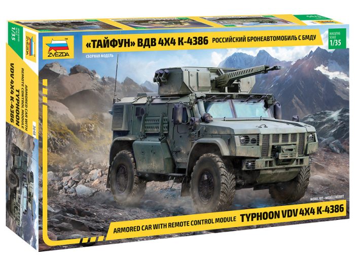 Zvezda Zvezda K-4386 Typhoon 1:35 makett harcjárnű (3648)