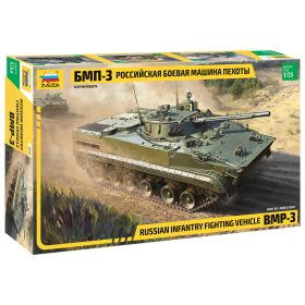   Zvezda Zvezda BMP-3 Russian infantry fighting vehicle 1:35 makett harcjármű (3649)