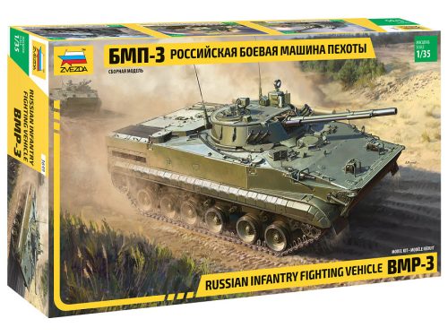 Zvezda BMP-3 RUSSIAN INFANTRY FIGHTING VECHILE 1:35 makett 3649