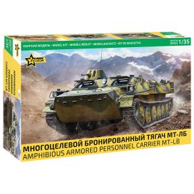   Revell Zvezda MT-LB Amphibious Armored Personnel Carrier 1:35 (3652) makett tank