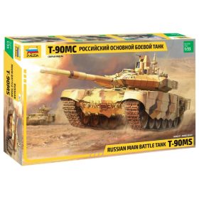   Zvezda Zvezda T-90 MS Russian MBT Miliotary 1:35 makett harcjármű (3675)