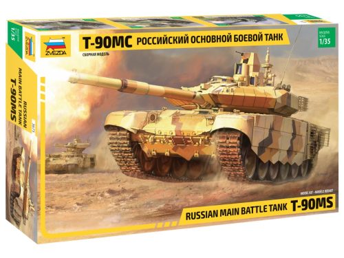 ZVEZDA Russian main battle tank T-90MS tank makett 3675